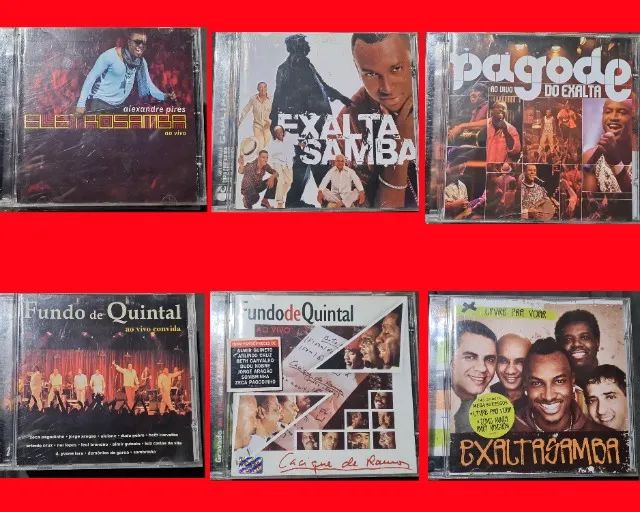  cds variados Samba Pagode MPB Lote 1, 2 e 3