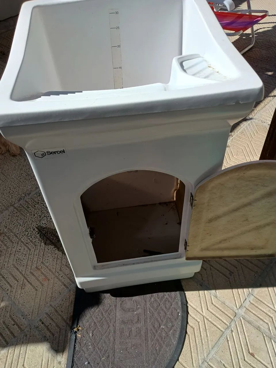 Tanque Pia de Lavar Roupa Externa - Foto 3