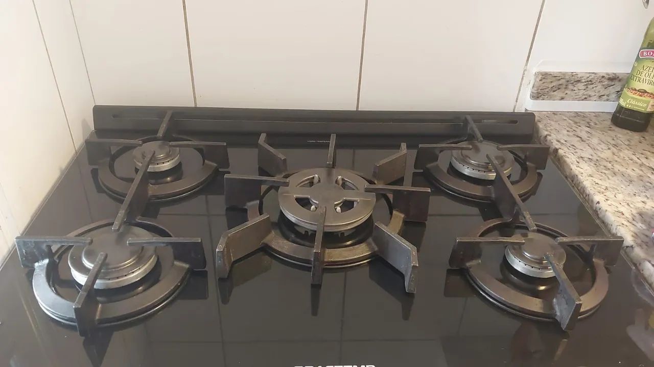 Imperdivel!!! Lindo Fogão Brastemp 5 Bocas com tampo de vidro! - Foto 6