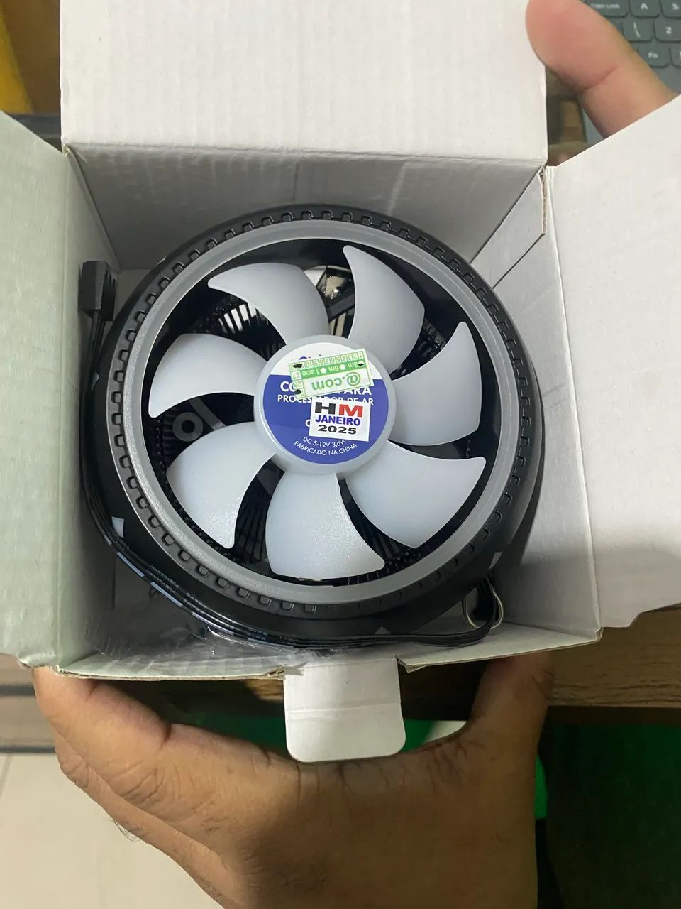 Cooler Universal Led Rgb Pc Processadores Intel E Amd CP-M600 - Foto 3