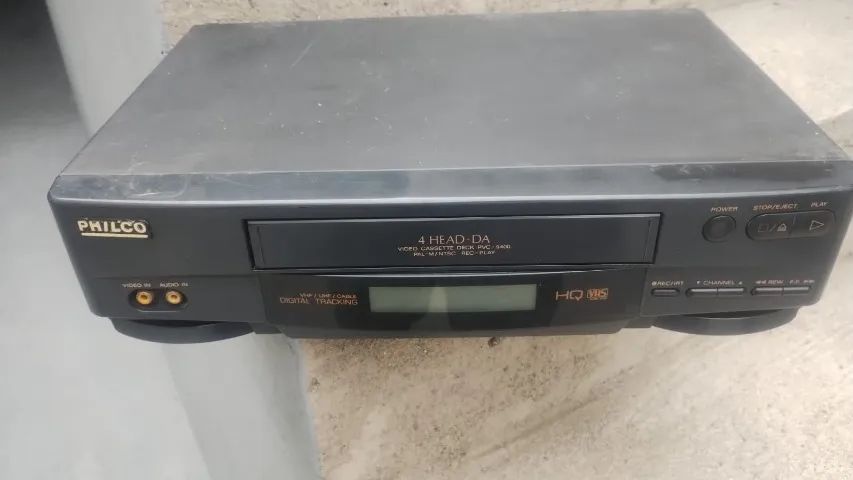 SUCATA VÍDEO CASSETE PHILCO PVC9400 PARA PEÇAS