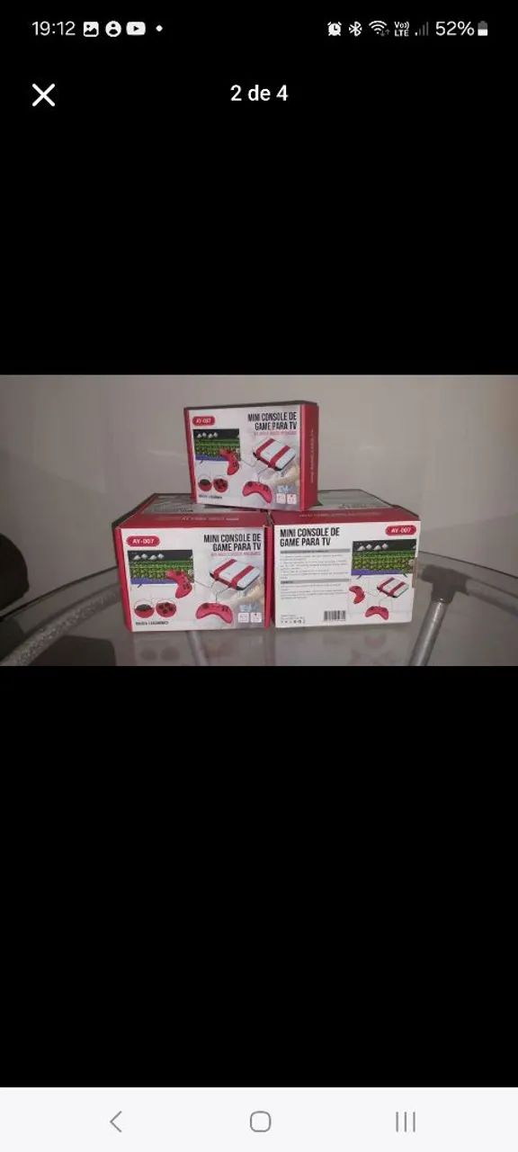 Mini Console de Game para TV