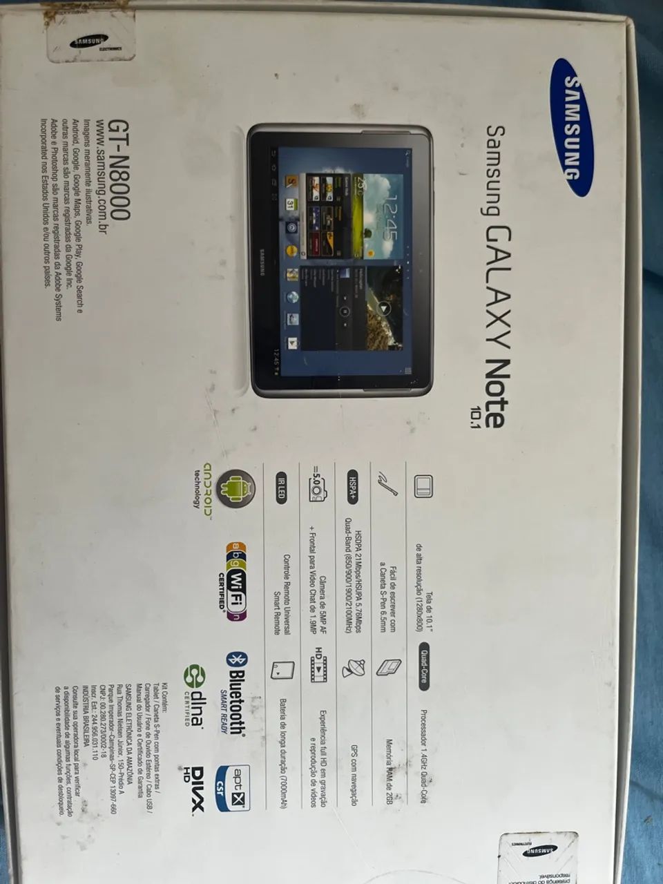 Tablet Samsung note com defeito  - Foto 2