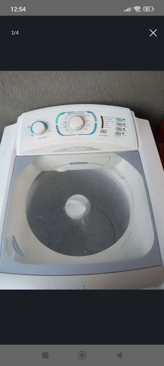 Máquina de Lavar Electrolux 15kl