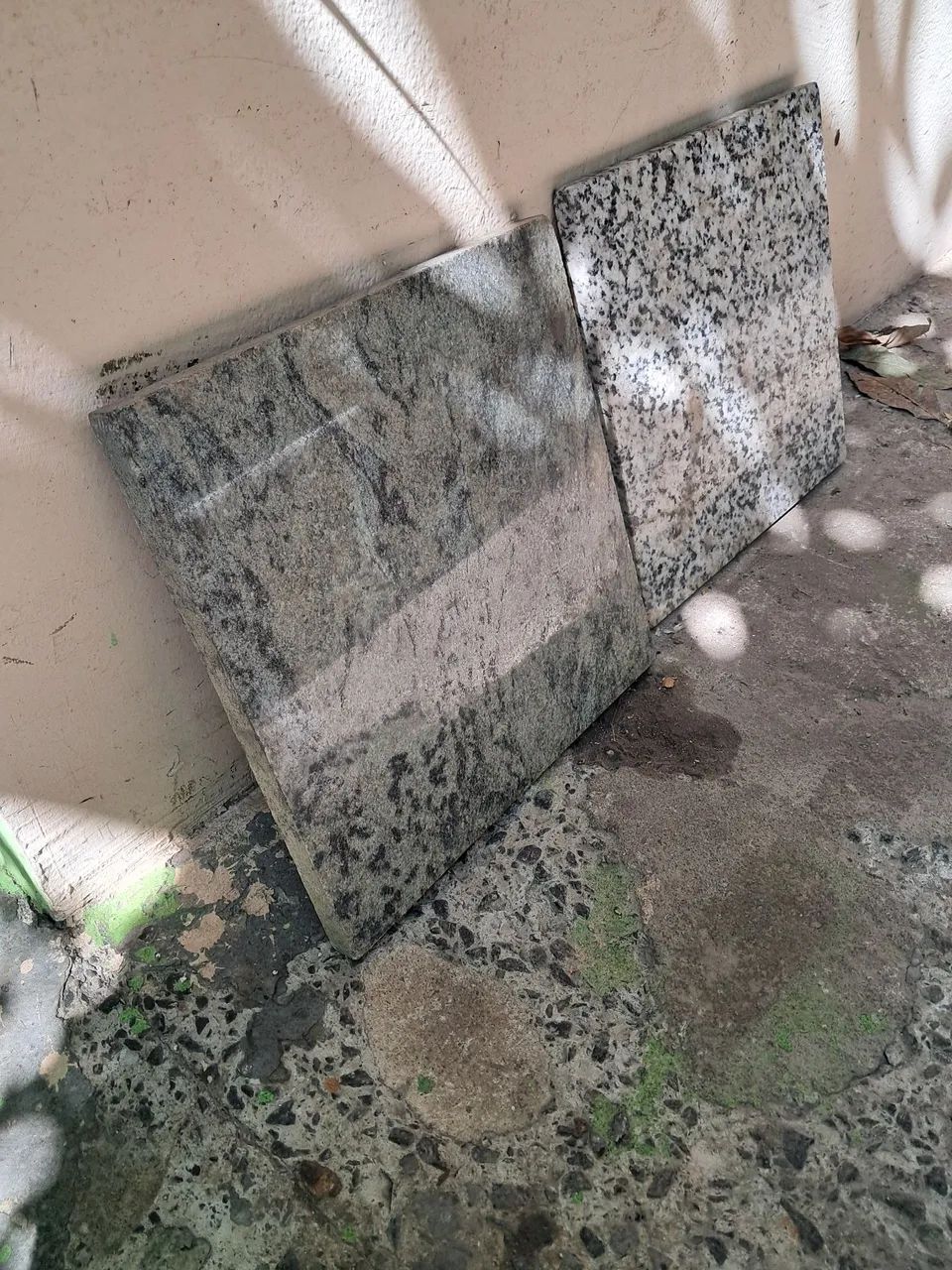 Pedras de granito 