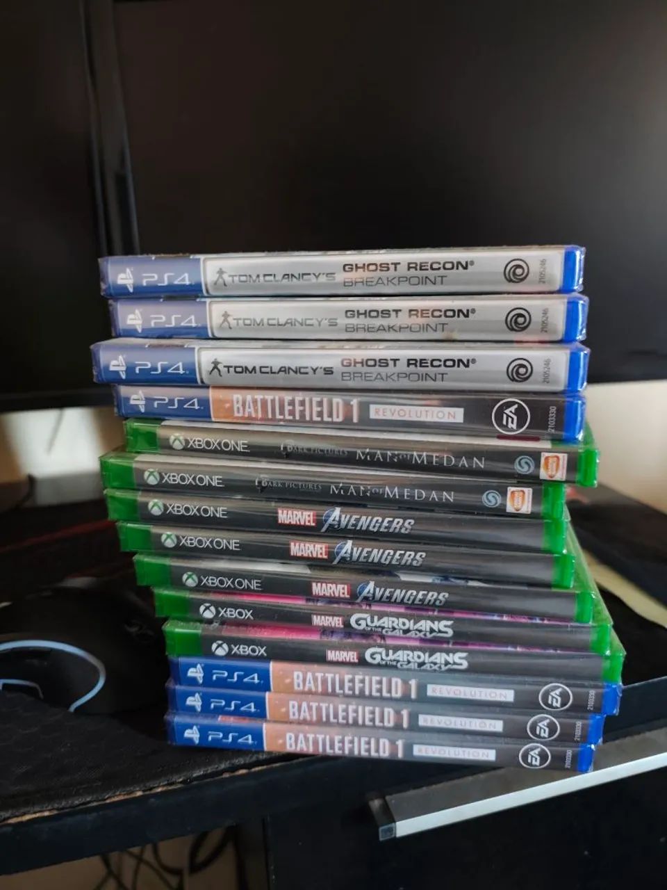 Jogos de ps4 e Xbox one 