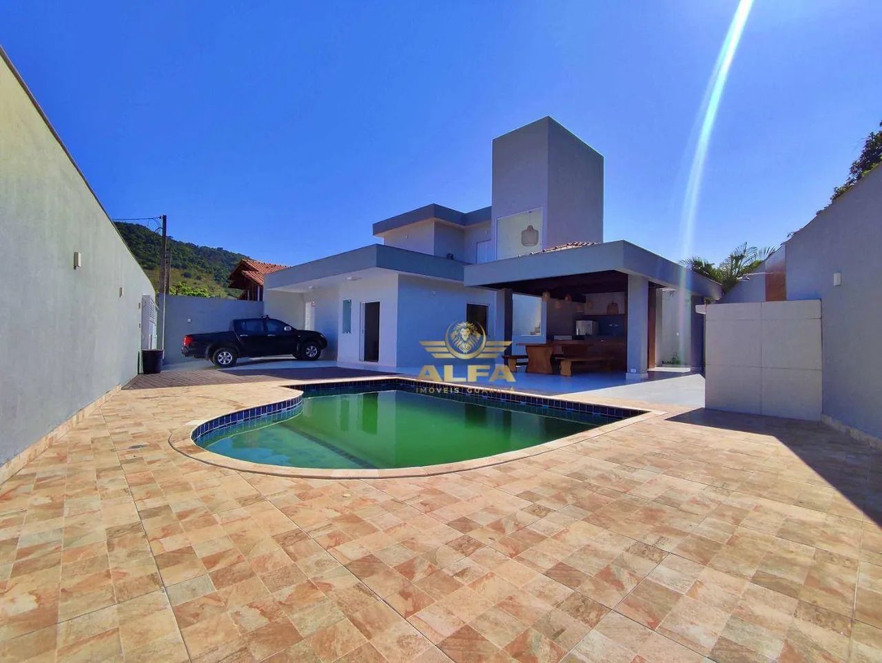 Casa à Venda no Guaiuba em Guarujá | Alfa Imóveis Guarujá - Foto 2