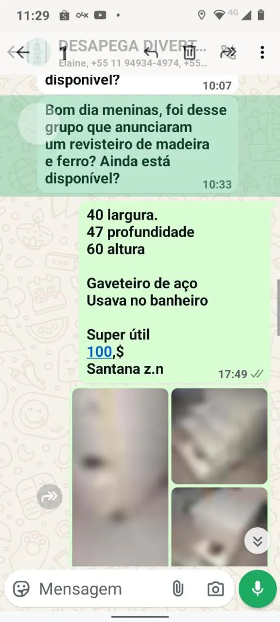 Gaveteiro de Escritório 3 Gavetas - Foto 4