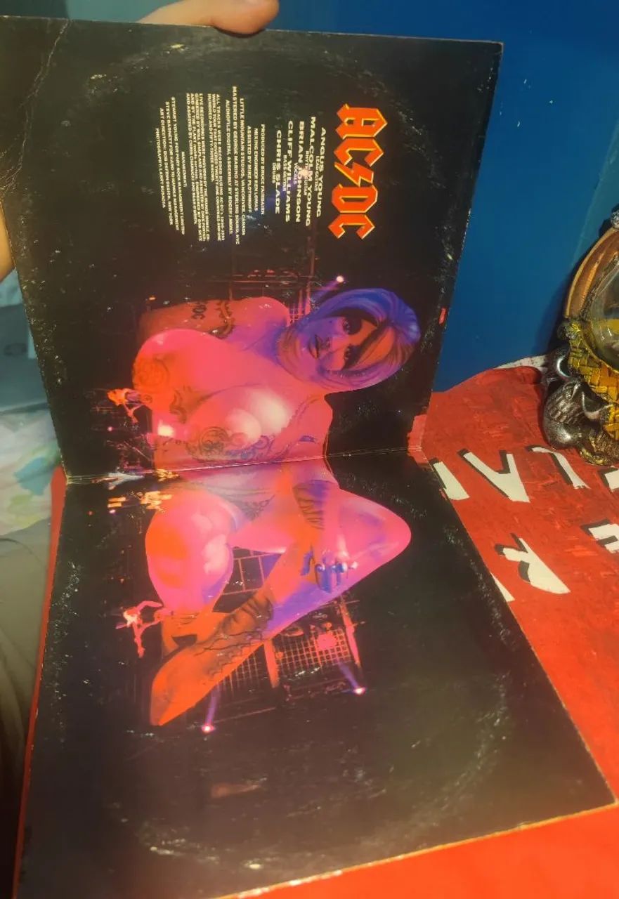 AC/DC Live - Disco de Vinil duplo 1992 - Foto 3