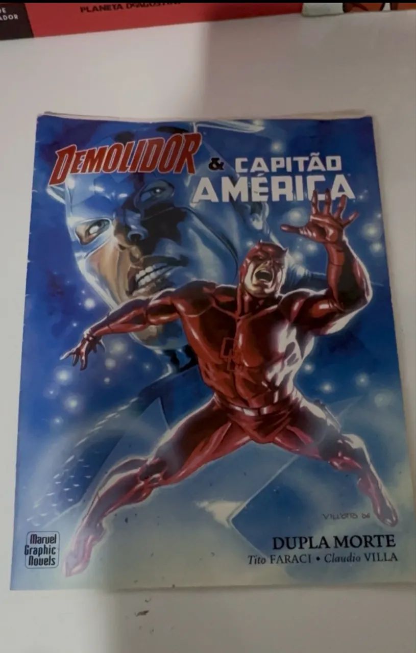 DEMOLIDOR E CAPITAO AMERICA - DUPLA MORTE 2007 