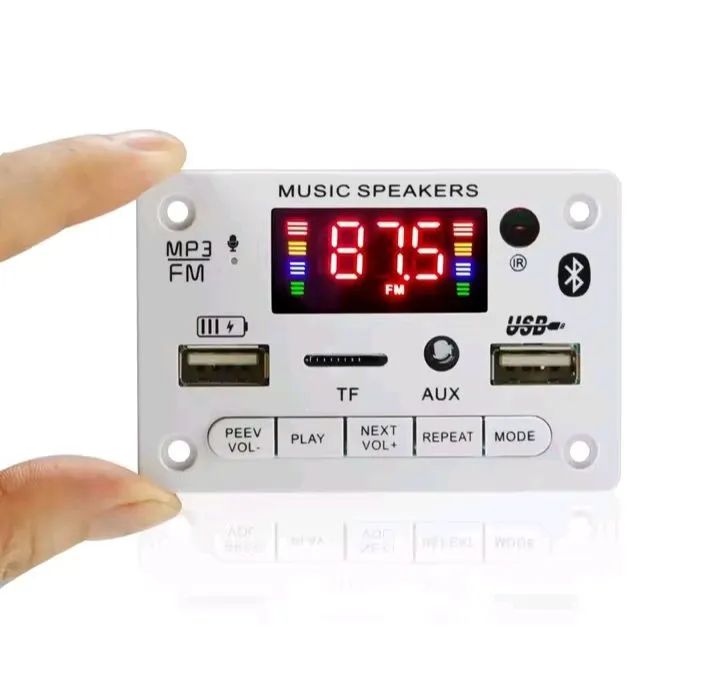 Placa mp3 player BRANCO mais *brinde*