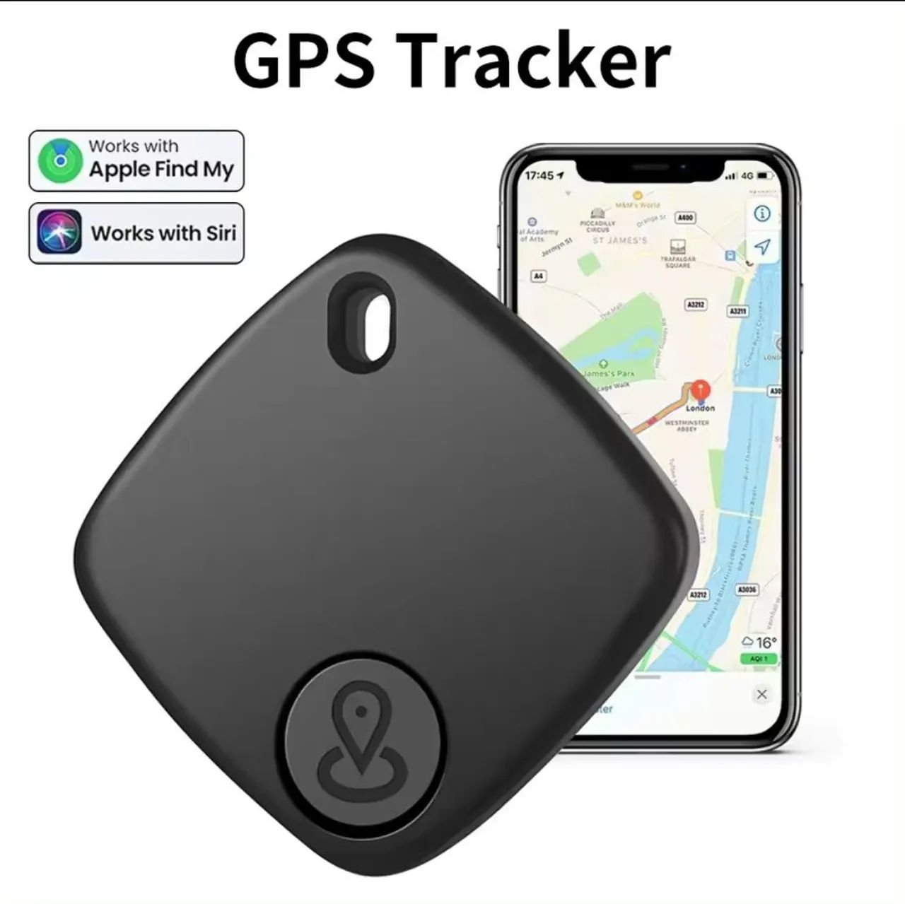 Rastreador GPS para Apple Find My branco novo