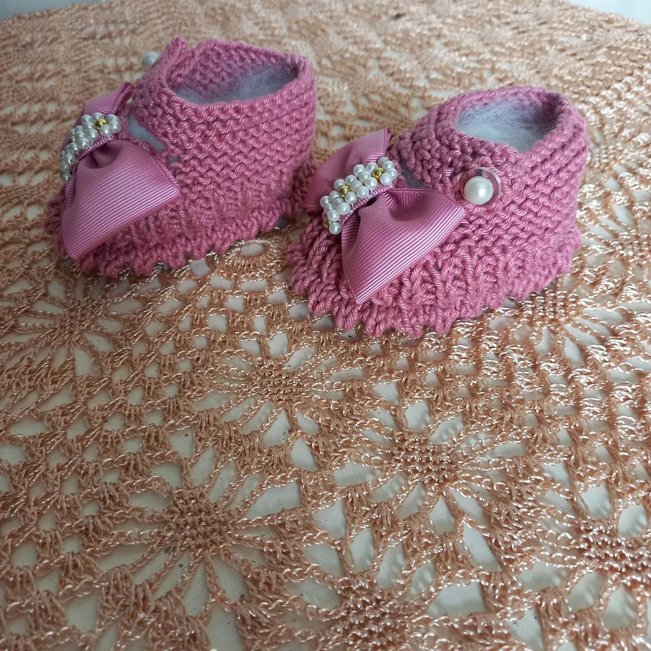 Sapatinho linha para bebe - Foto 4