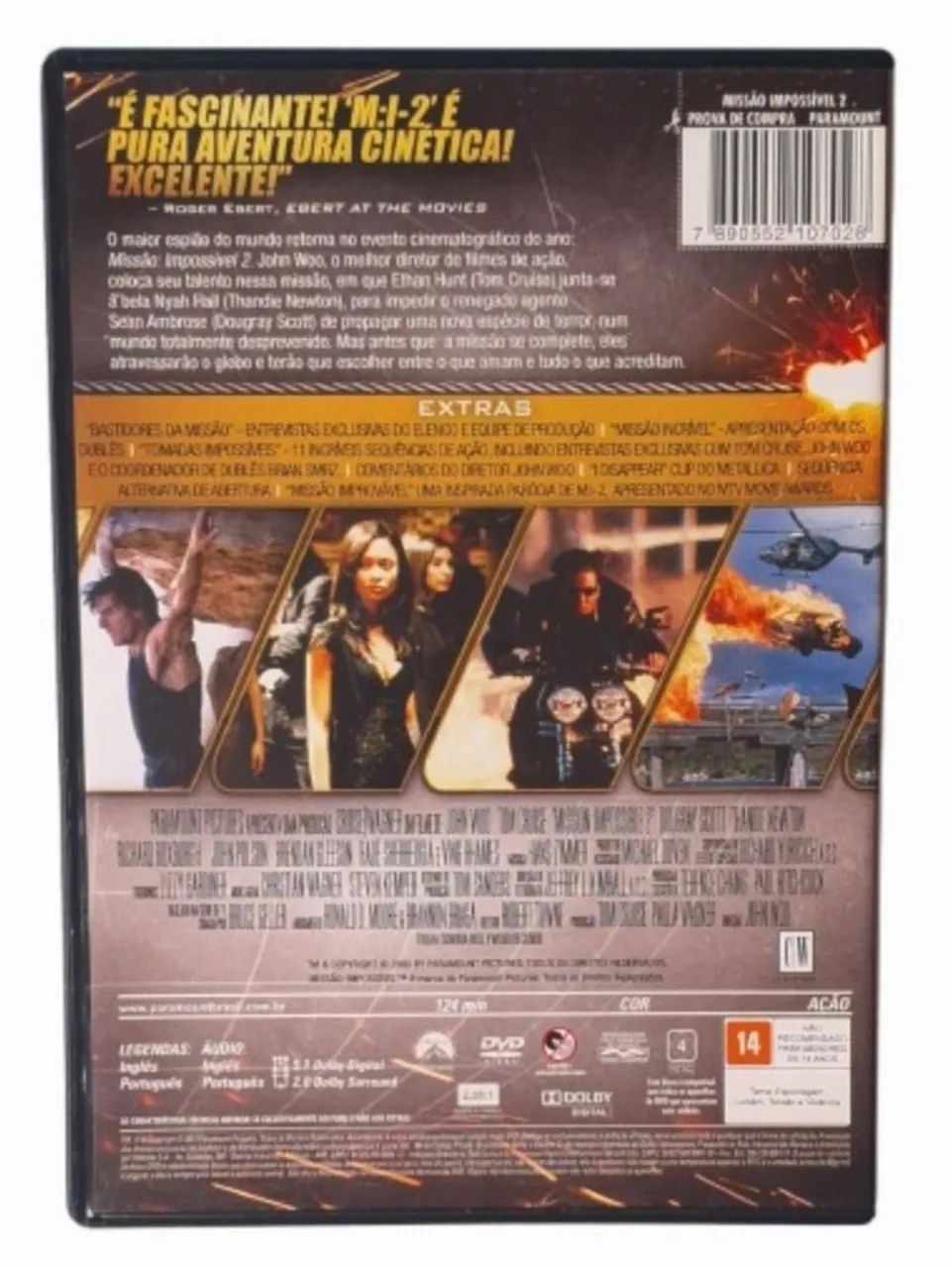 DVD Missão: Impossível 2 - Tom Cruise - Foto 2