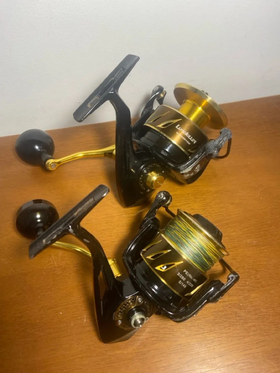 Molinetes lurekiller saltist sw 10000pg e 4000h usados