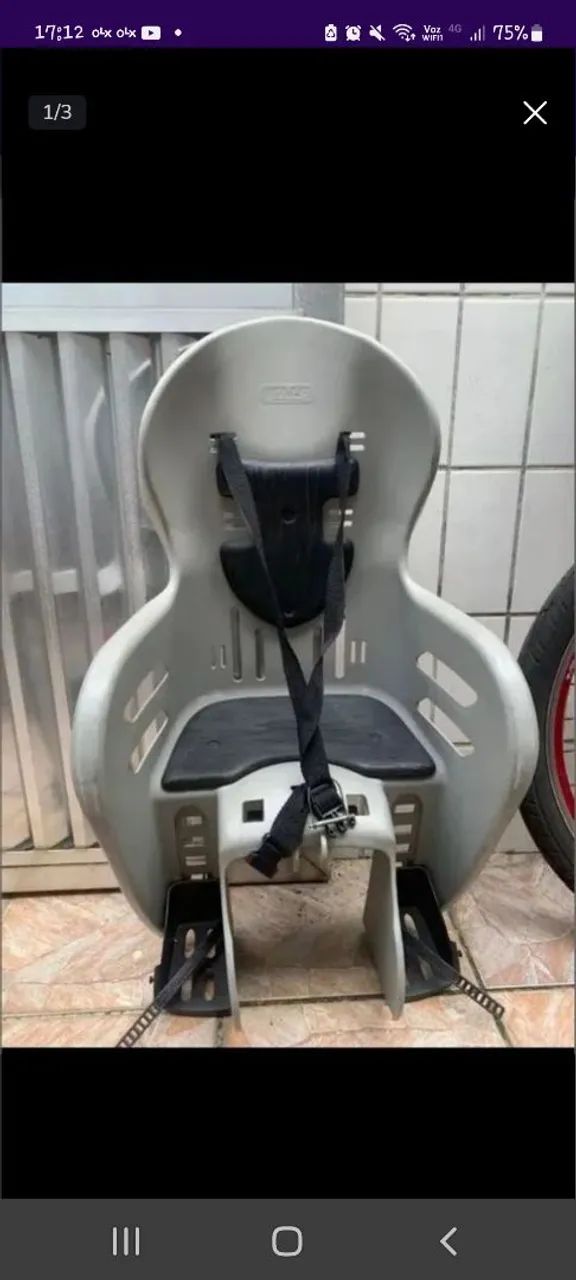 Assento para bicicleta infantil - KALK - Foto 3