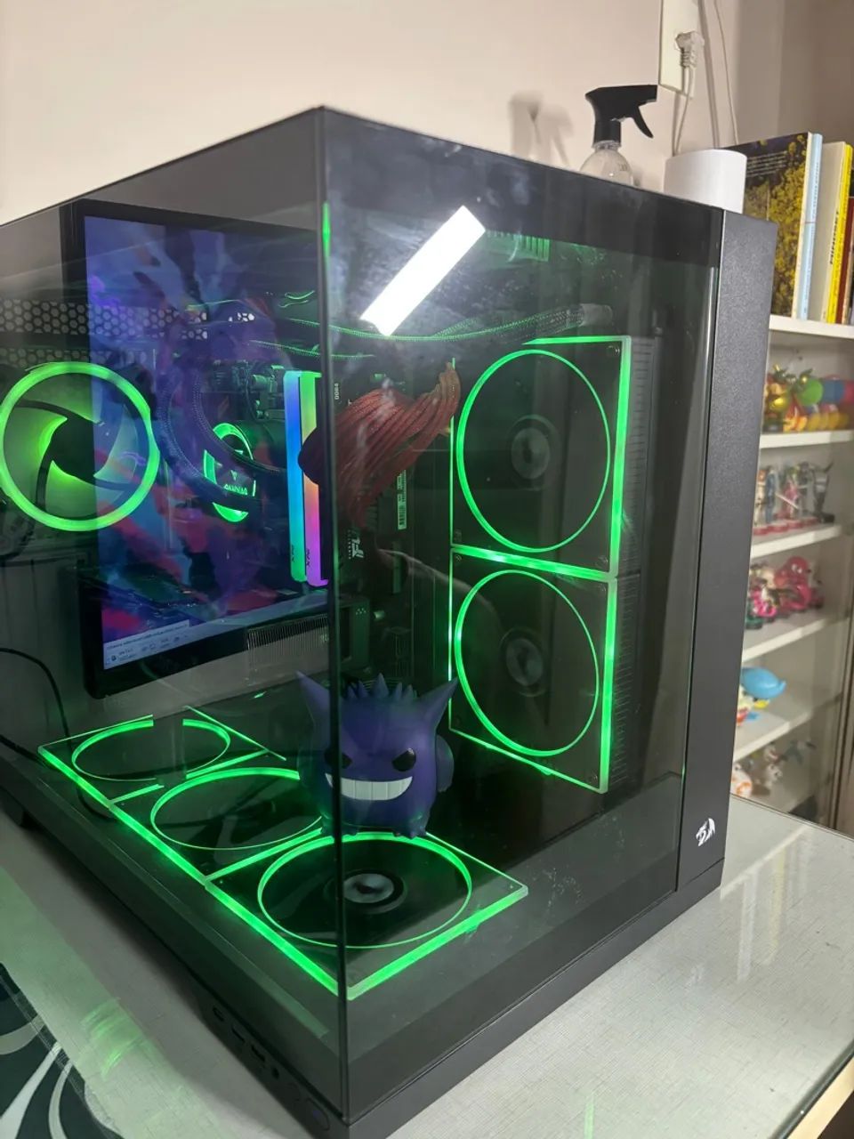 PC Gamer Ryzen 7 Completo RTX 4060 + Monitor 200Hz + Periféricos - Pronto pra Jogar! - Foto 6