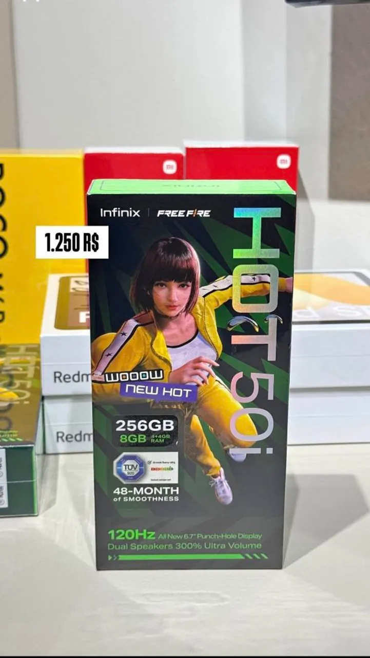 INFINIX HOT 50I- EDIÇÃO LIMITADA