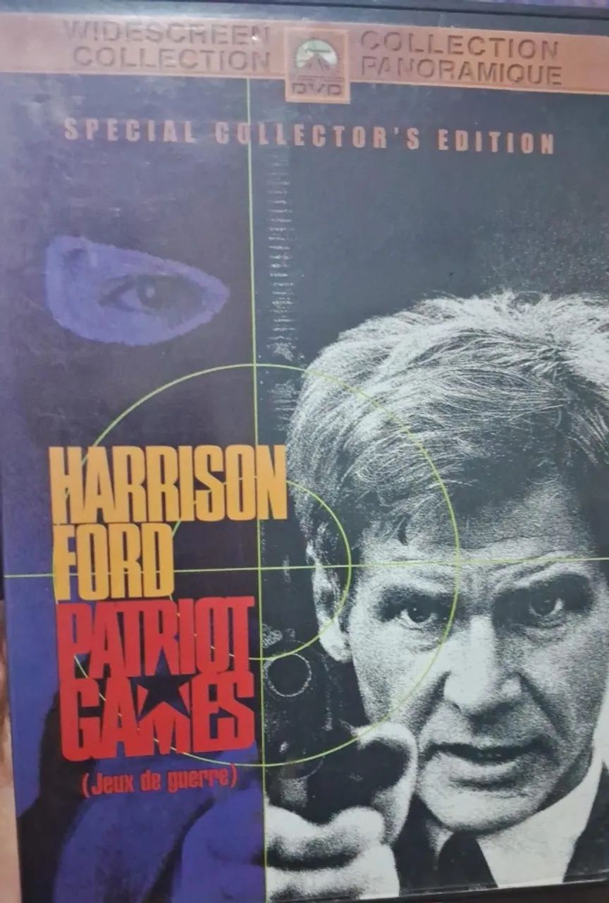 Combo Harrison Ford - Patriot Games and Clear and present danger - Inglês - Foto 2