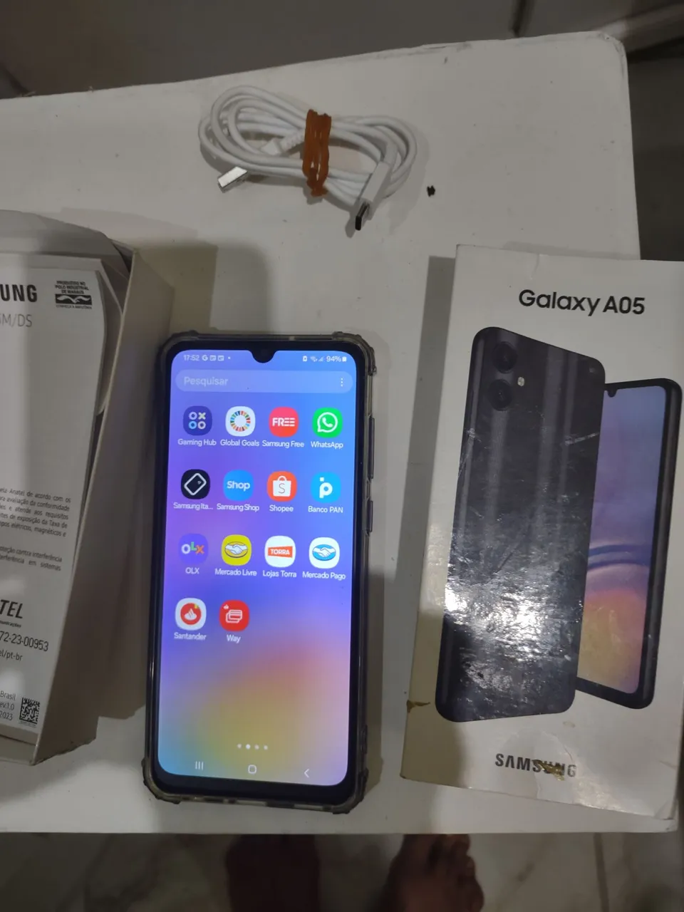 Celular Galaxy A05 128 GB 9 meses de usado