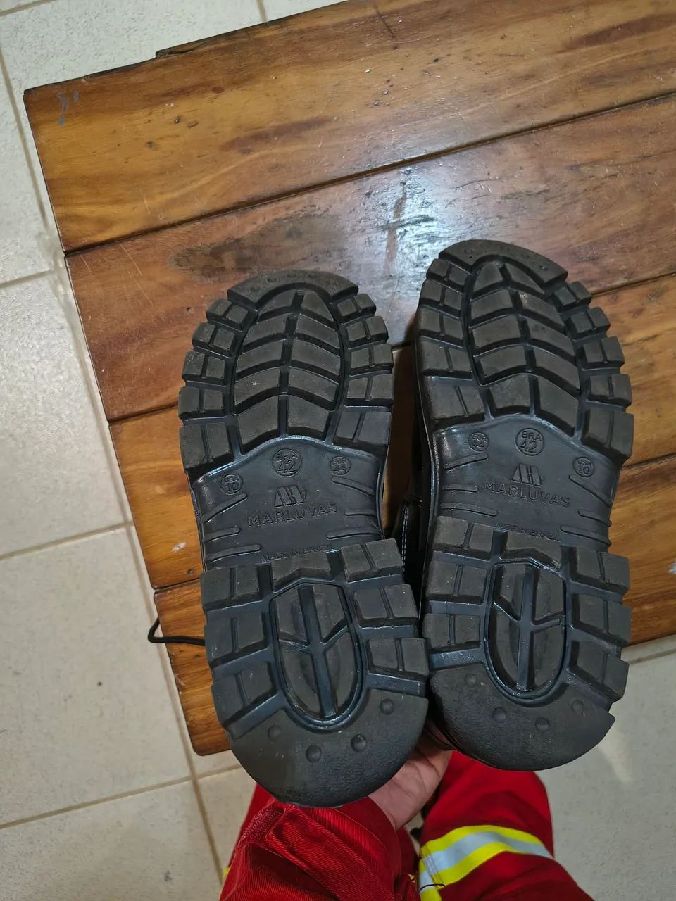 Bora de segurança tamanho 42 estilo mobreiro - Foto 3
