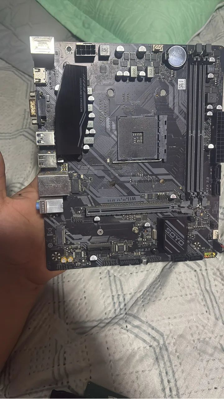 Placa mãe soyo a520 bios atualizada  - Foto 3