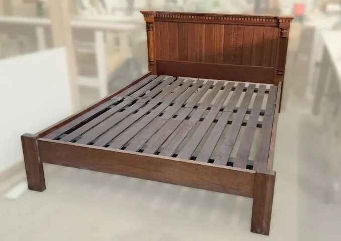 Cama de madeira maciça CEDRO - Foto 4