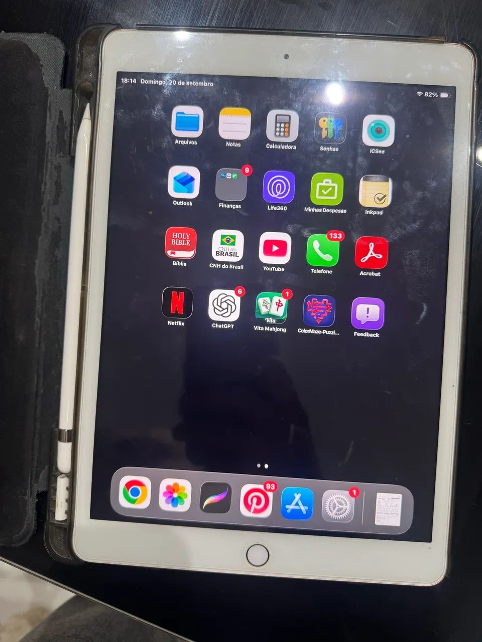 iPad 8? Geração 128 GB todo Original  - Foto 4