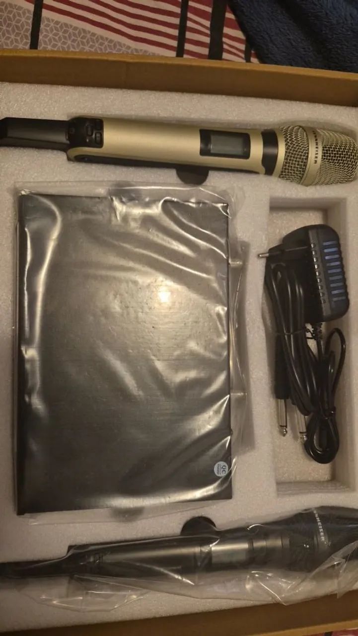 Microfone sennheiser duplo profissional  - Foto 4