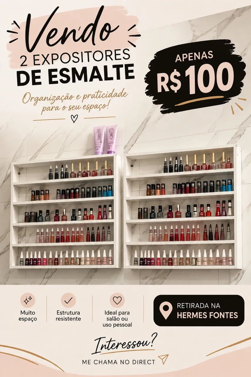 Expositor de esmalte 