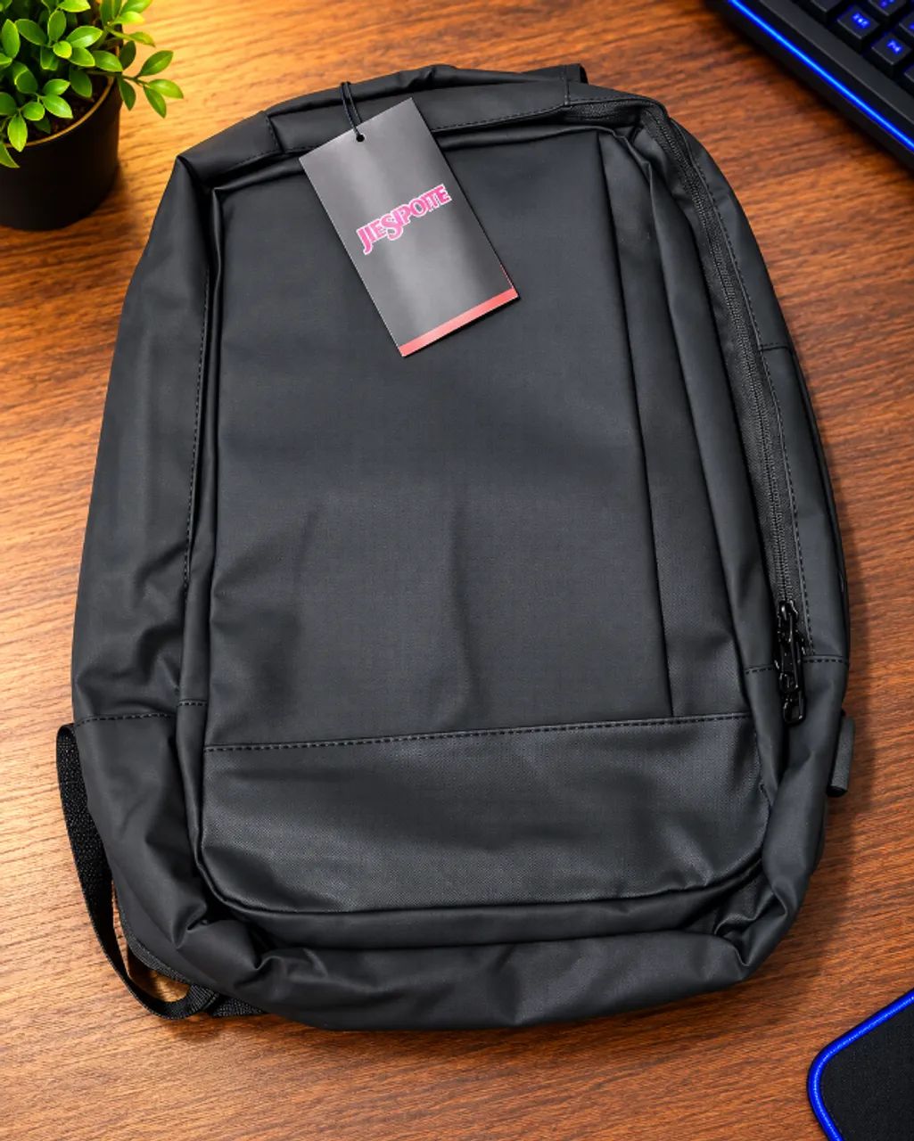 Mochila para Notebook Jiesipote Expansível com Porta USB Externa - Foto 2