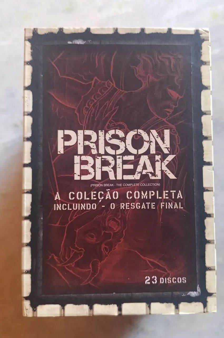 Box Prison Break Coleção Completa - 23 Discos DVD
