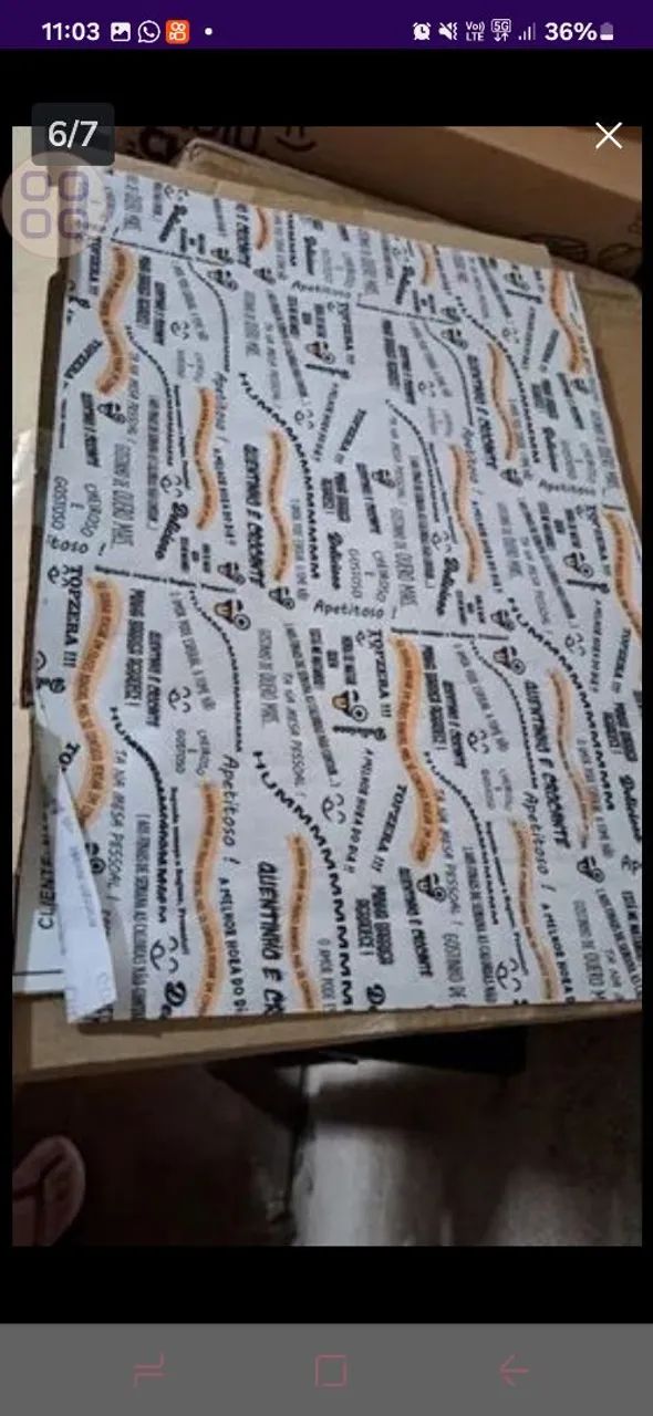 Materiais para delivery 