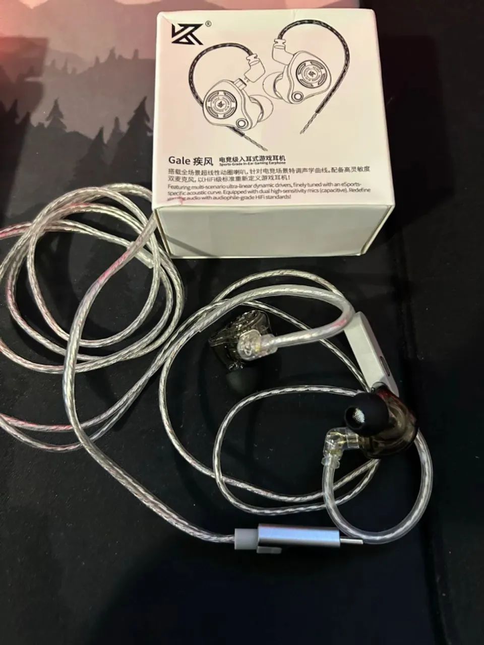 Fone de ouvido KZ GALE com DSP USB-C - Foto 4