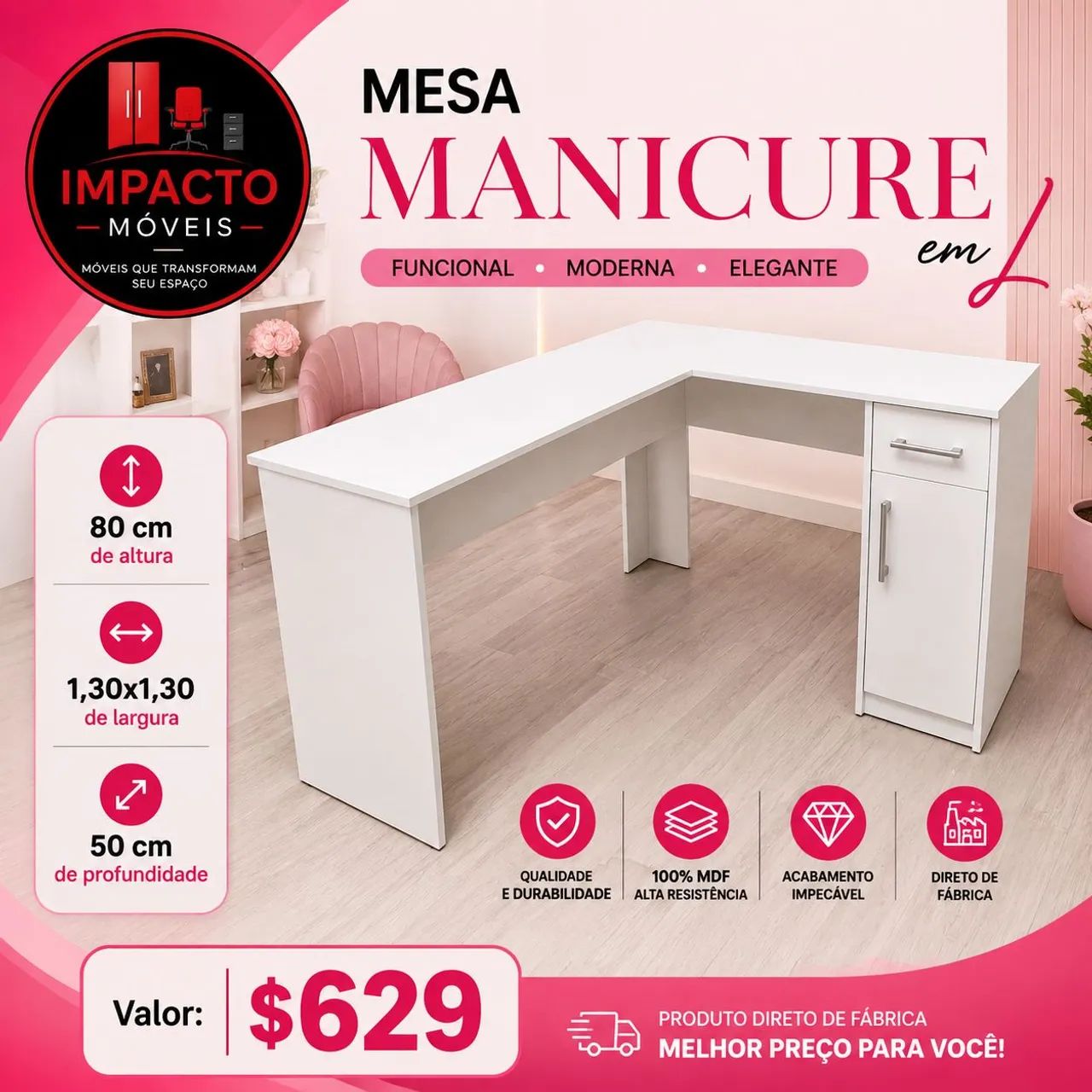 Mesas manicure - Foto 4