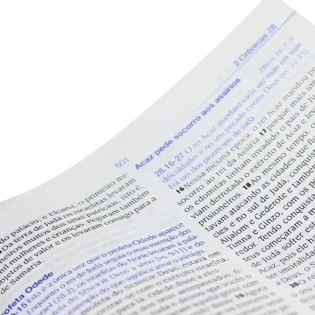 Bíblia De Estudo NTLH Nova Tradução Na Linguagem De Hoje Média Portátil Nova - Foto 4