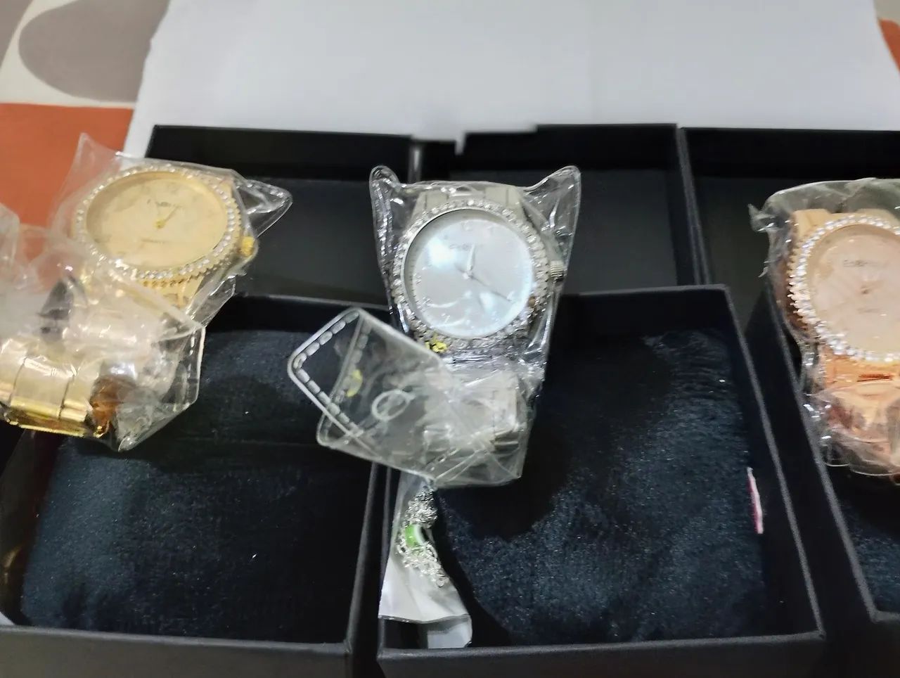 3 Relógios EnaShin Quartz<br> - Foto 3