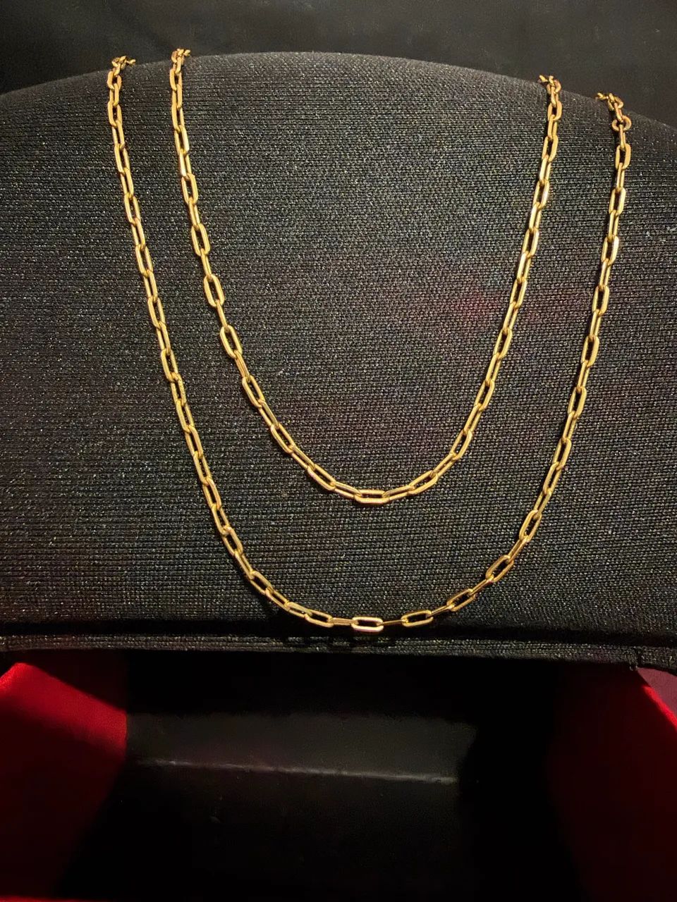 Corrente de Ouro Cartier  18k  - 65cm - 4,57g