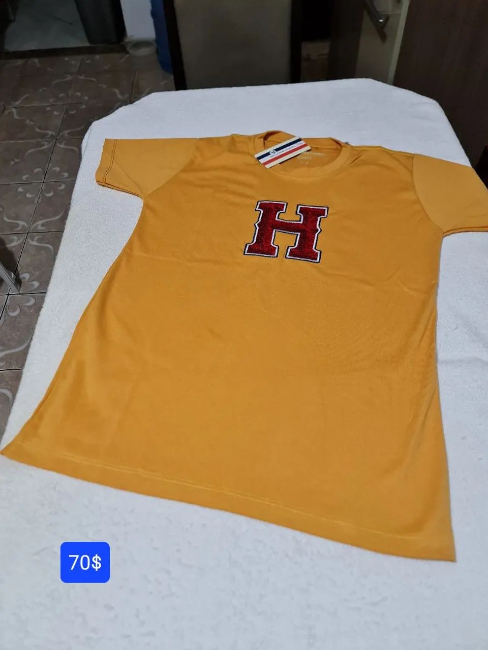 Camisa Grife peruana elastano da Tommy Hilfiger P 