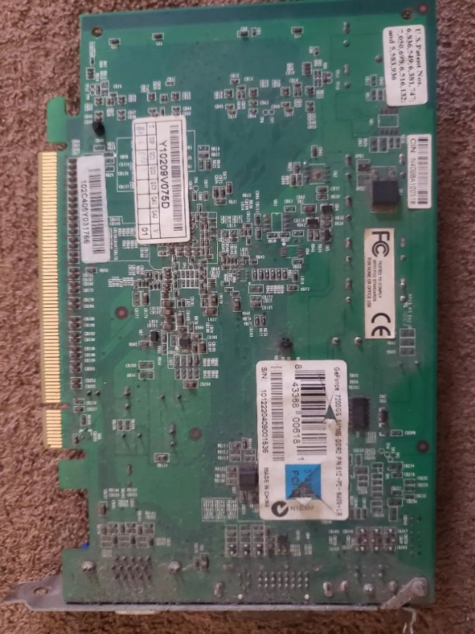 placa de vídeo geforce 7200 gs 512mb