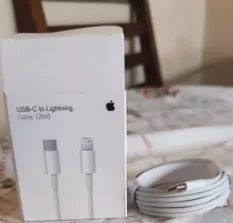 CABO USB TIPO C PARA IPHONE 1-METRO - COM FRETE GRATIS - Foto 3