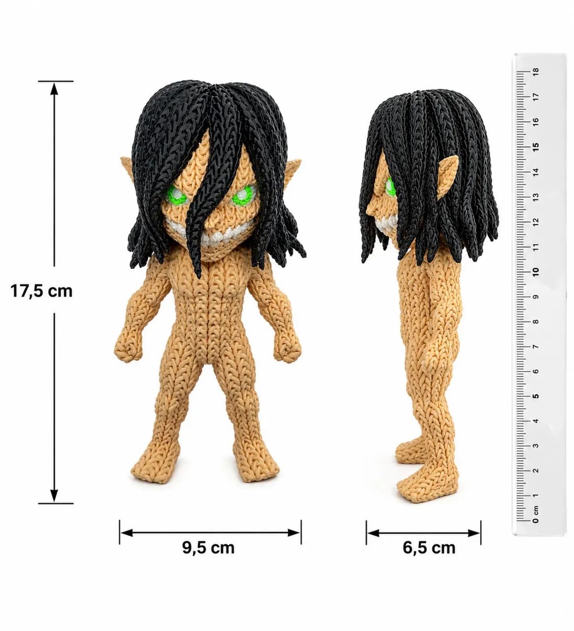 Action Figure Eren  (V - Crochet) - Foto 2