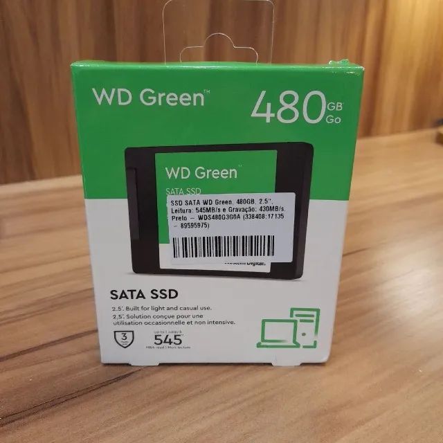 SSD WD Green 480GB 2.5