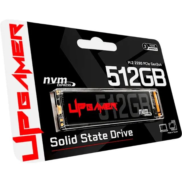 SSD M2 512 GB - UpGamer - M.2 2280 PCIe Gen3x4 - Novo Lacrado para Notebook e PC - Foto 3