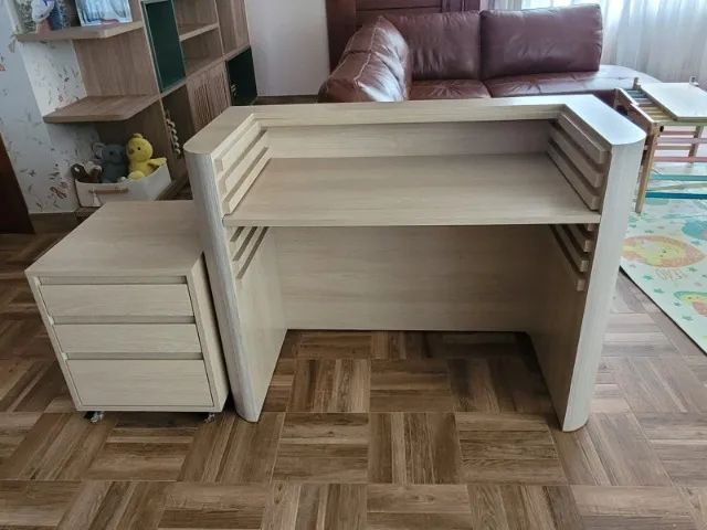 Trocador com gaveteiro e mesinha infantil - Foto 3