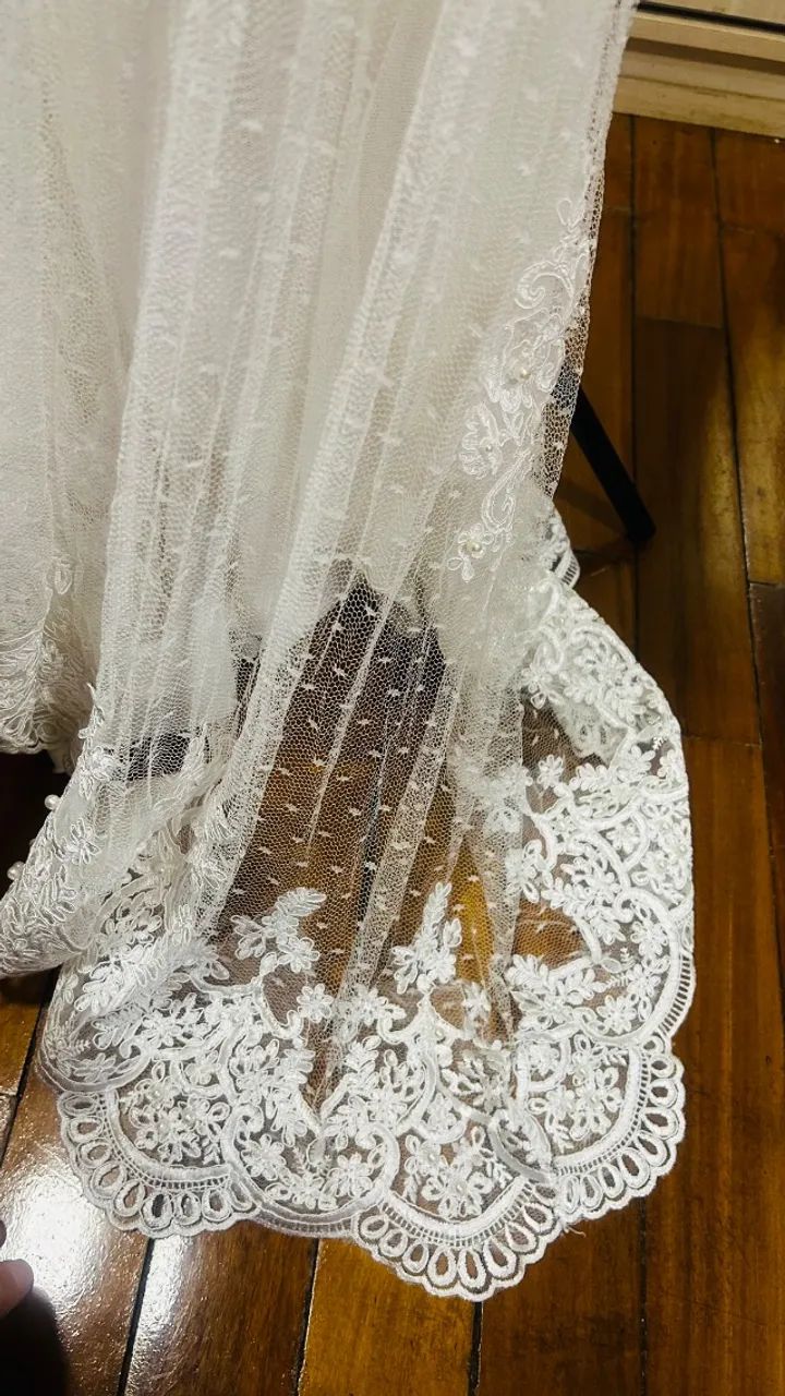 Vestido de noiva completo - Foto 4