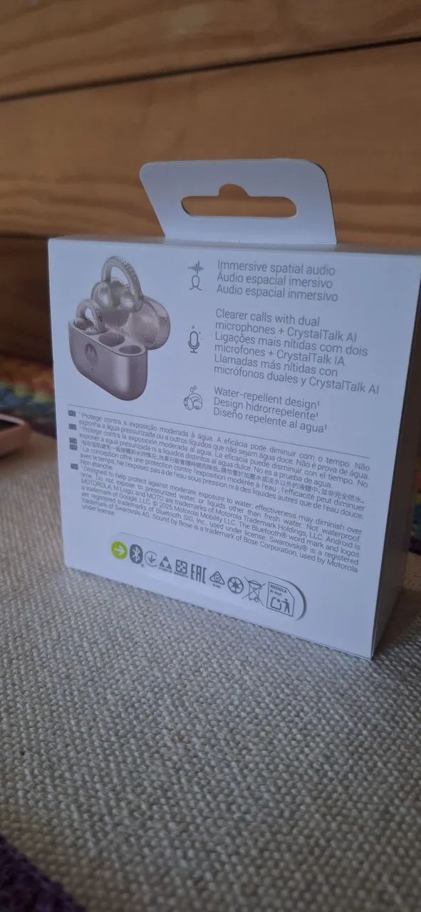 Fone de ouvido (Moto Buds Loop Crystals by Swarovski) - Foto 4