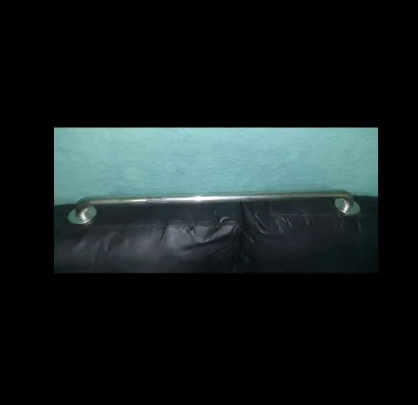 Barra aço apoio/corrimão 80 cm