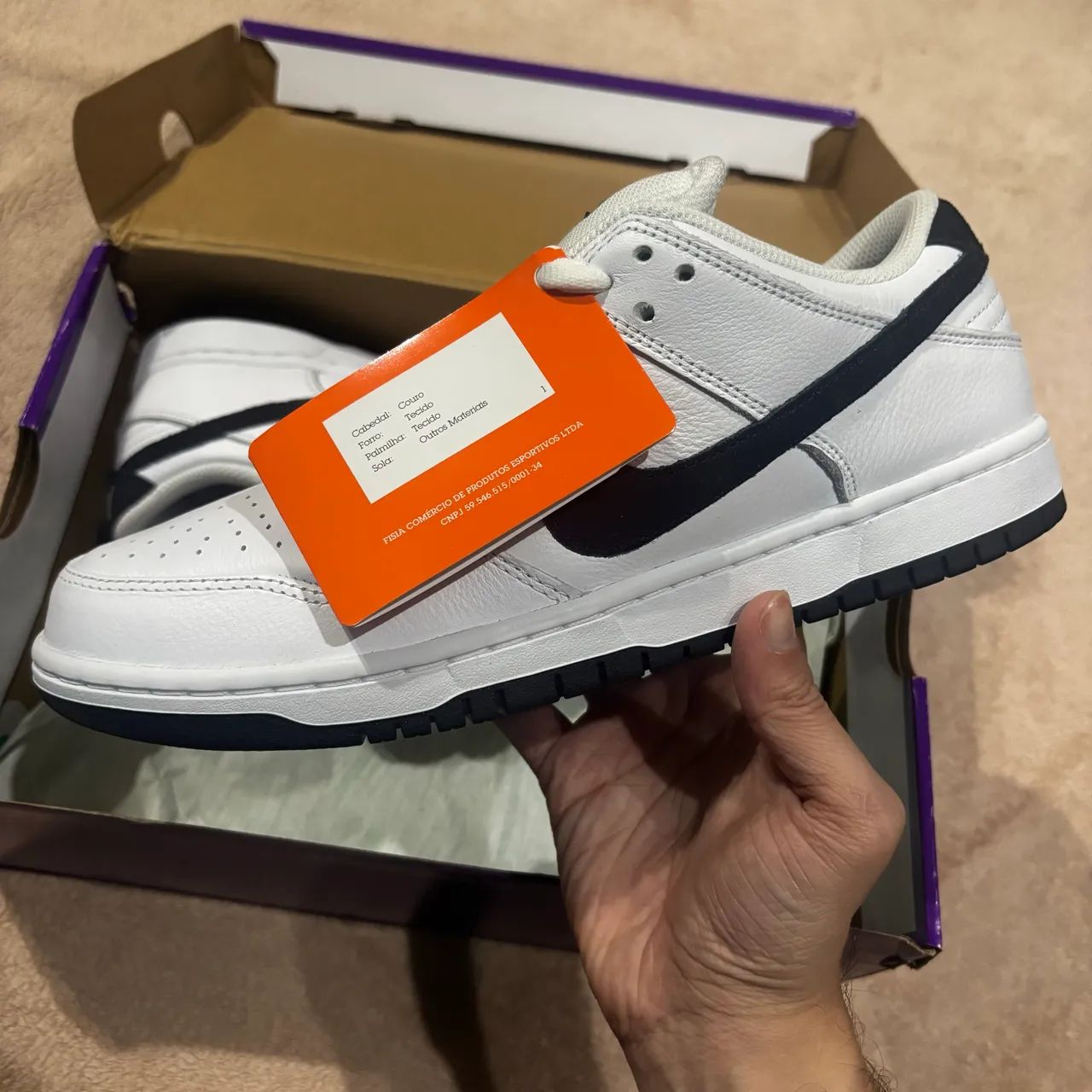 Nike dunk SB low white/black - Foto 5