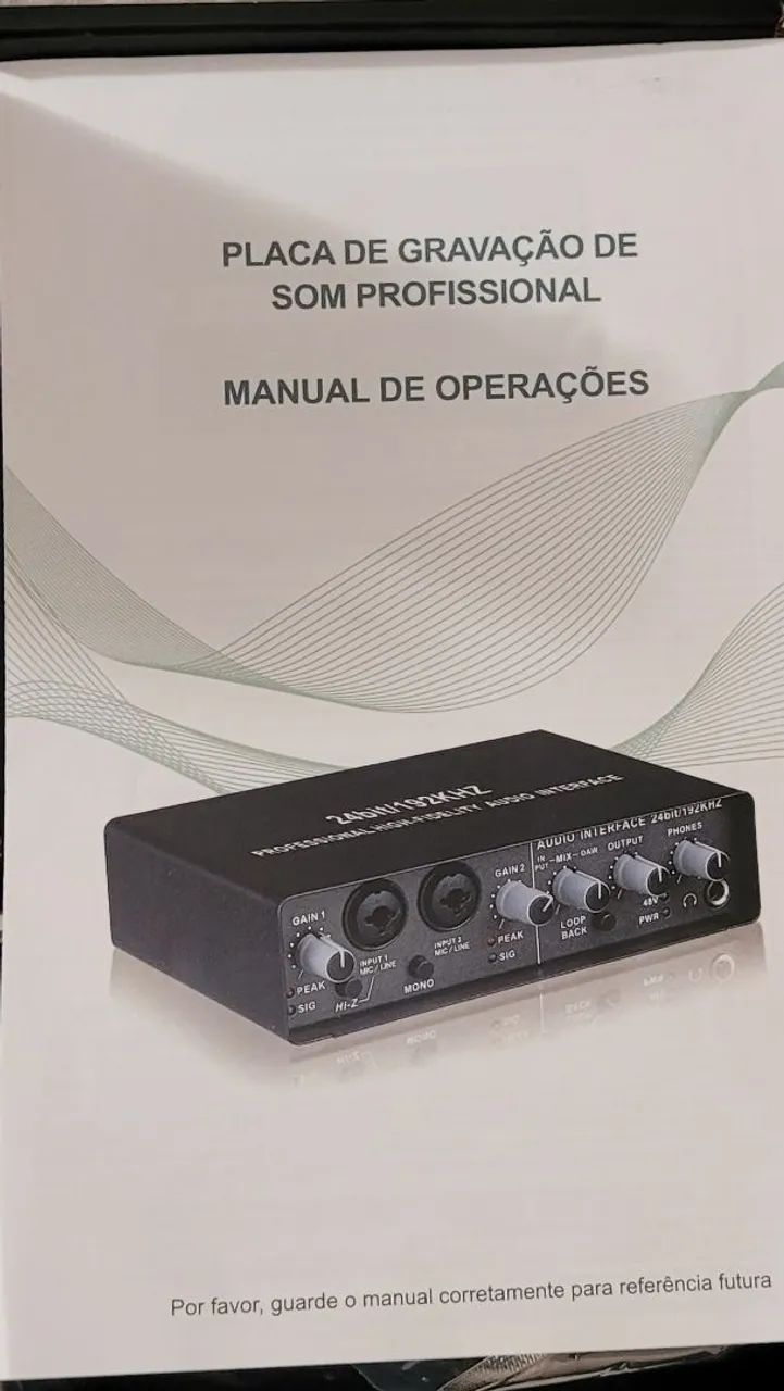 Interface áudio 24bit 192khz teyun - Foto 3